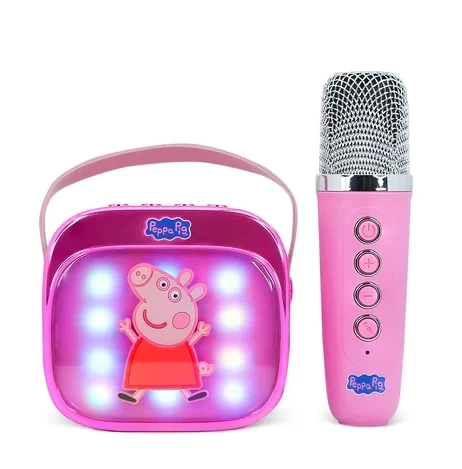 Mikrofon z głośnikiem Bluetooth OTL Technologies Peppa Pig 5W Różowy