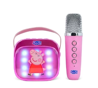 Mikrofon z głośnikiem Bluetooth OTL Technologies Peppa Pig 5W Różowy