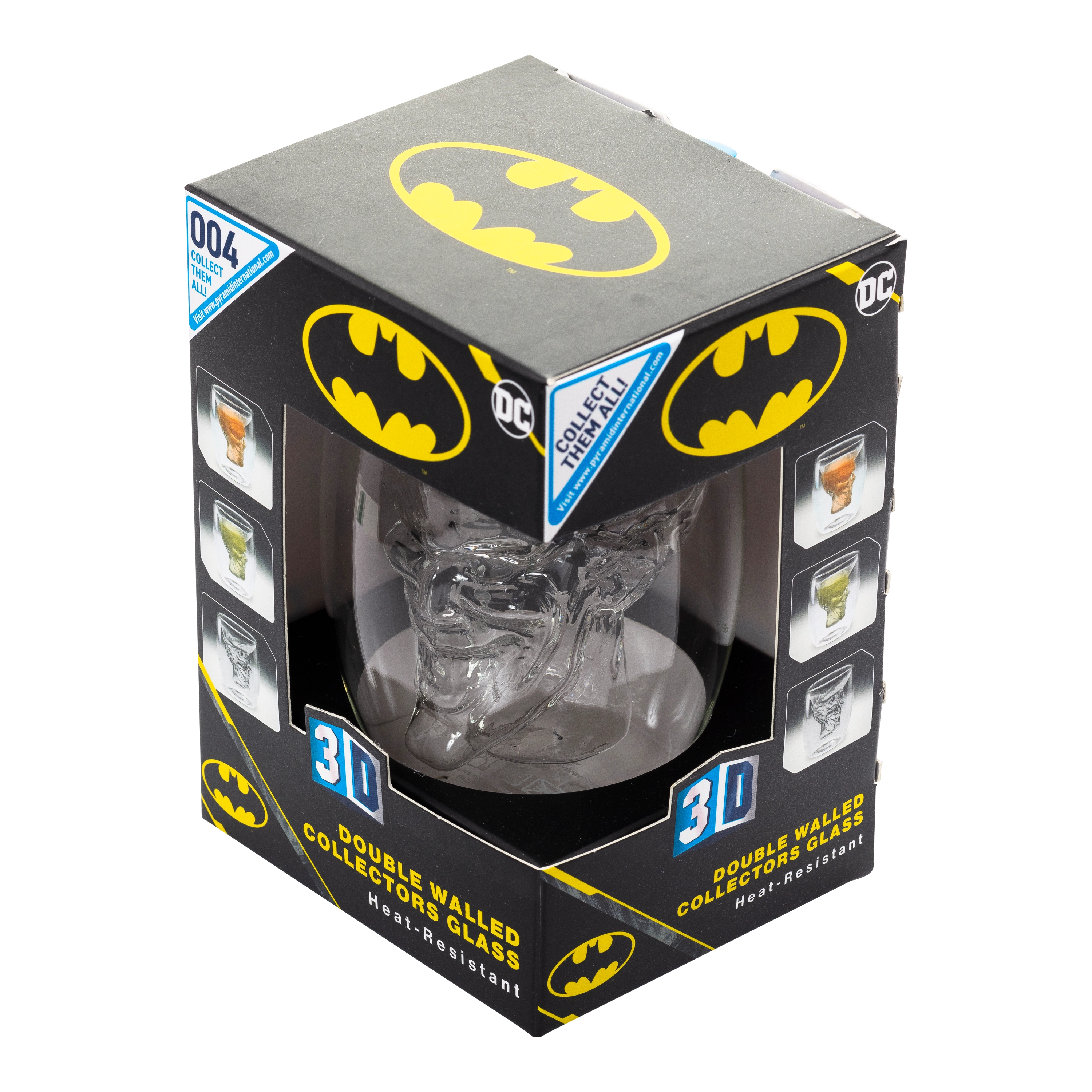 Szklanka Pyramid 3D Double Walled Collectors Glass Batman (The Joker)