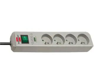 Brennenstuhl Eco-Line 143522 4 gniazda 1,5m Szary