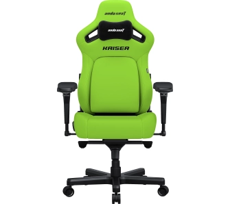 Fotel Anda Seat Kaiser 4 XL Gamingowy do 200kg Skóra Eco Limonka