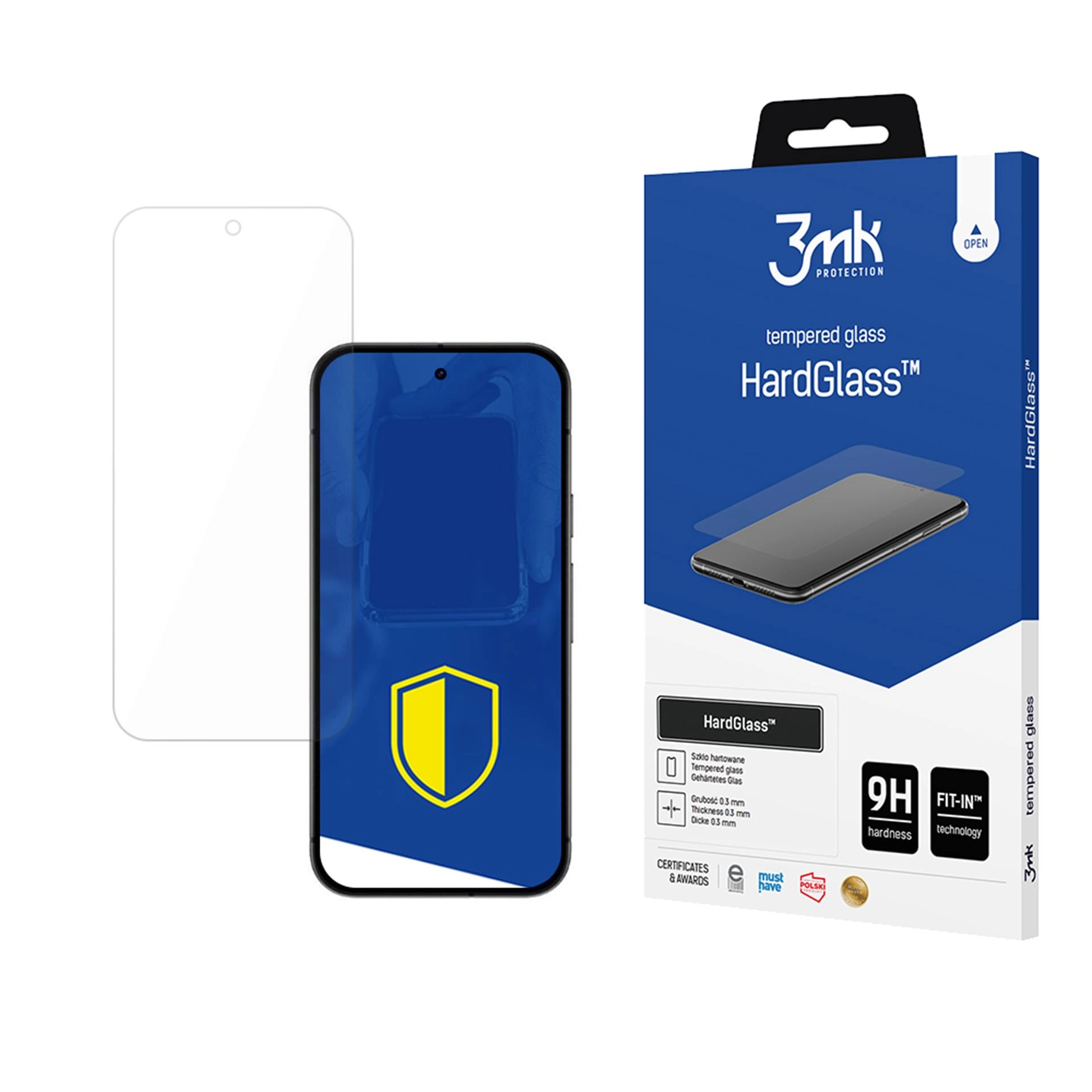 Szkło hartowane 3mk HardGlass do Google Pixel 9A