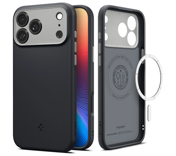 Spigen Nano Pop Mag MagSafe do iPhone 17 Pro Czarny