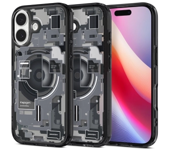 Etui Spigen Ultra Hybrid Mag MagSafe do iPhone 17 zero one czarny