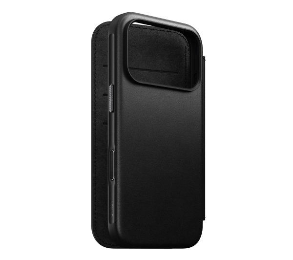 Nomad Modern Leather Folio do iPhone 17 Pro Czarny