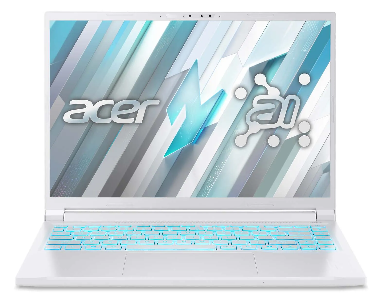 Laptop gamingowy Acer Nitro V 14 AI ANV14-62 14,5" 165Hz Ryzen AI 7 350 16GB RAM 1TB Dysk SSD RTX5050 DLSS4 Biały Funkcje AI