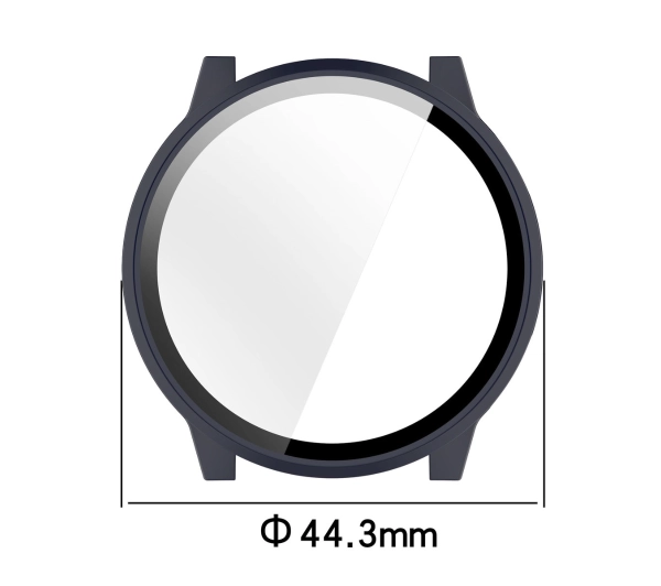 Bizon ze szkłem do Garmin Venu 4 41mm Granatowy