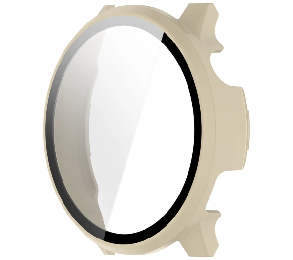 Bizon ze szkłem do Garmin Venu 4 41mm Beżowy