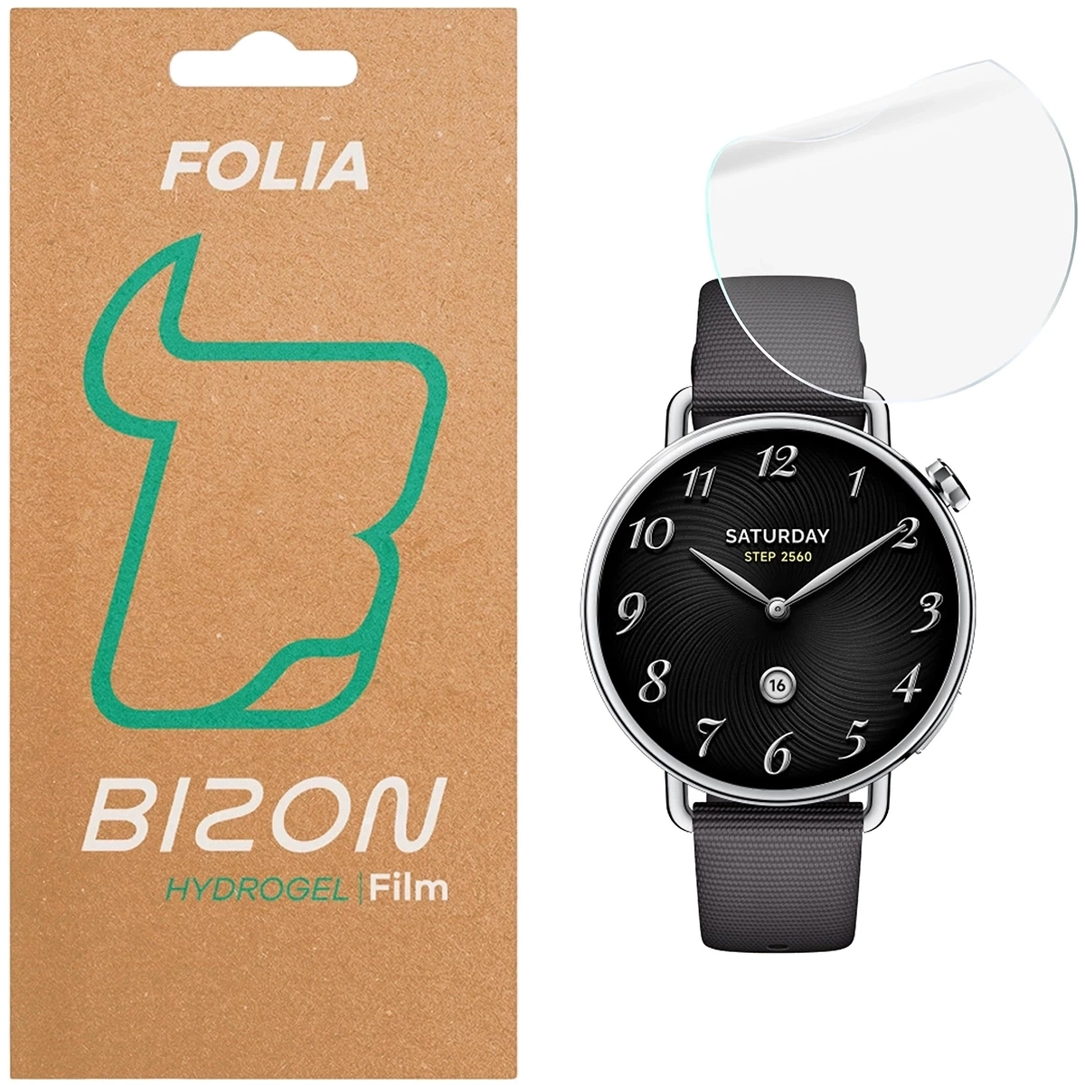 Folia hydrożelowa Bizon Glass Watch Hydrogel do Xiaomi Watch S4 41mm