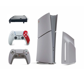 Konsola Sony PlayStation 5 Digital Slim D Chassis (PS5) 1TB Edycja 30. rocznica + Dodatkowy Pad God of War Edycja 20th + Napęd