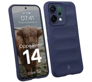 Bizon Pancerne Tur do Oppo Reno 14 Granatowy