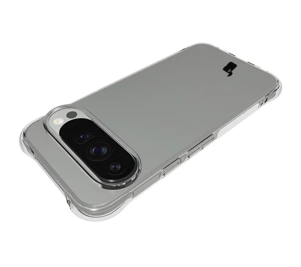 Bizon elastyczne etui Salpa + 2x szkło hartowane + szkło na obiektyw Clear Pack do Google Pixel 10 Pro XL
