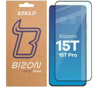 Szkło hartowane Bizon Edge 2 do Xiaomi 15T / Xiaomi 15T Pro