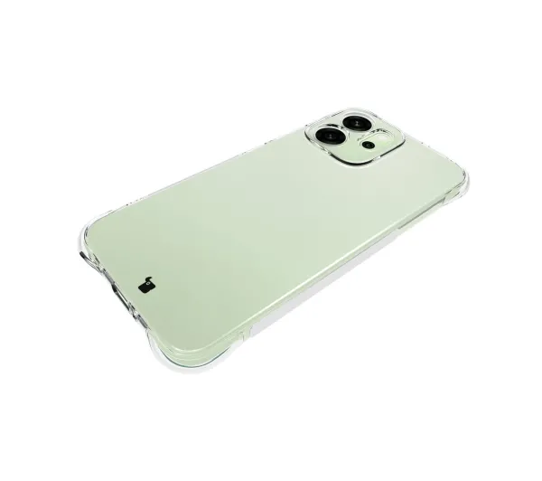 Bizon elastyczne etui Salpa + 2x folia na ekran Clear Pack do OPPO Reno14 F / OPPO Reno14 FS