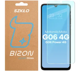 Szkło hartowane Bizon Clear 2 do Motorola Moto G06 4G / G06 Power 4G