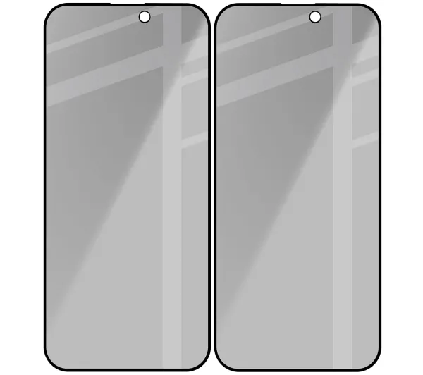 Bizon prywatyzujące pełne Edge Shadow Duo do iPhone 15 Pro Max