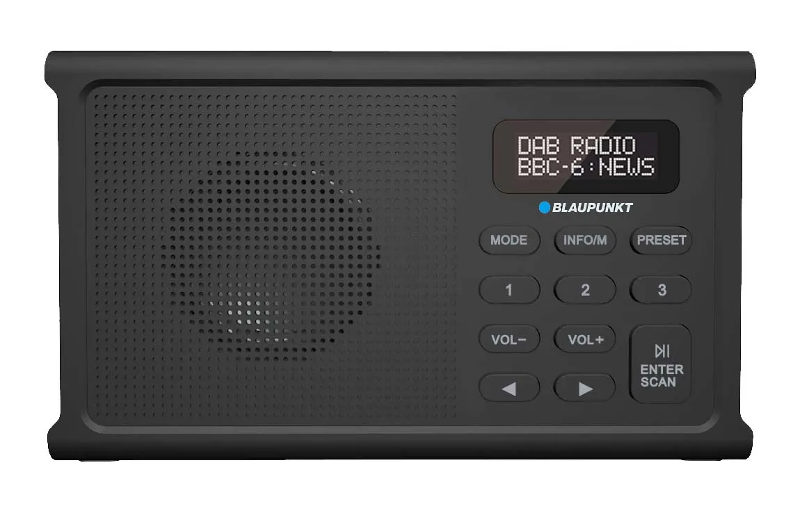 Radioodbiornik Blaupunkt DR3BK Radio FM, DAB+ Bluetooth Czarny