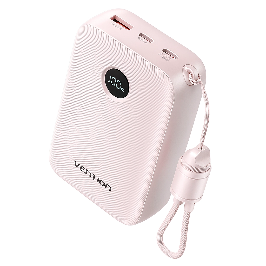 Powerbank Vention FKBP0-C 20000mAh 22,5W Różowy
