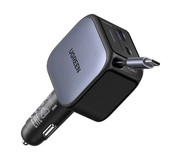 UGREEN EC603 2x USB-C USB-A 90W Szary