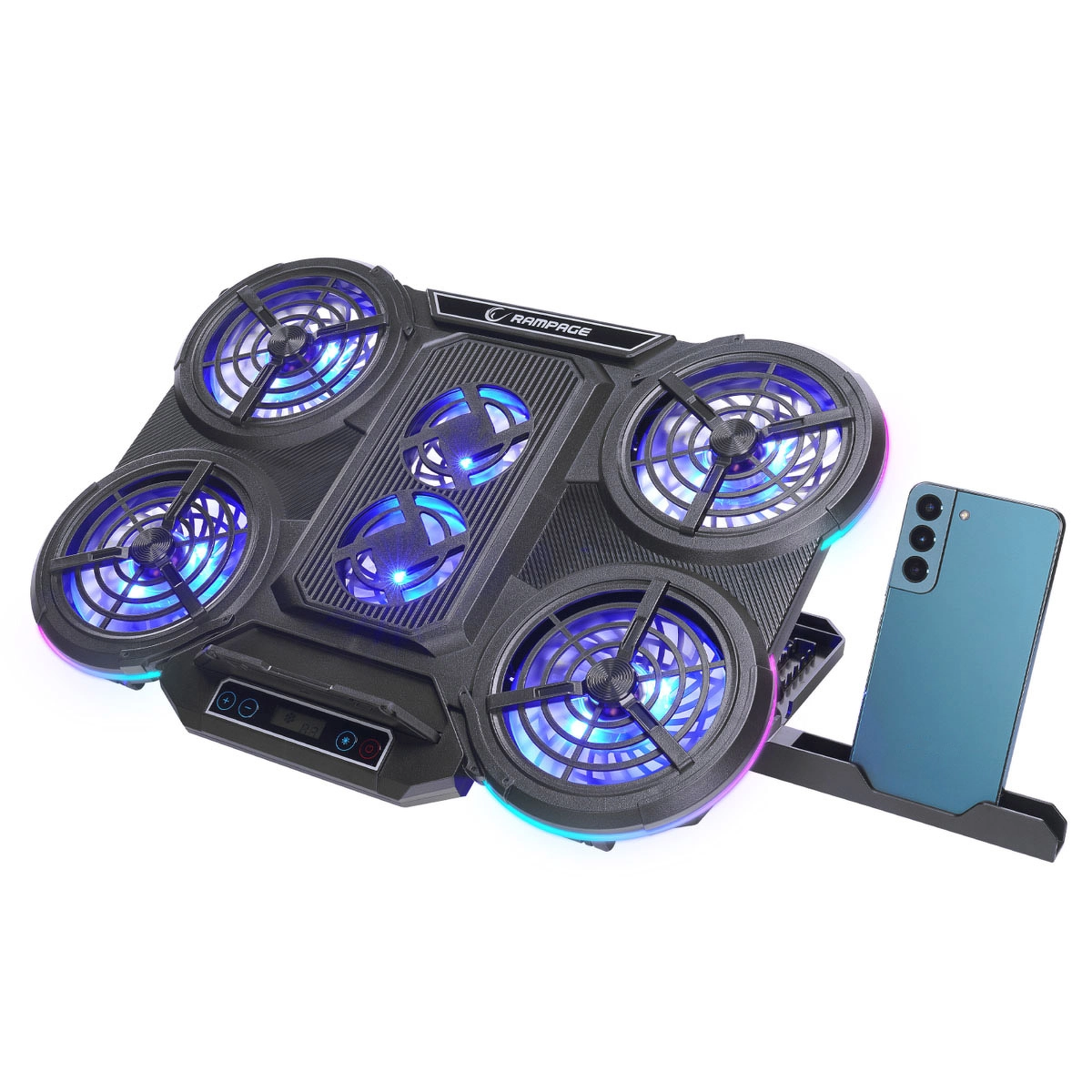 Podstawka chłodząca Rampage PROTE R6 10-17" Czarny