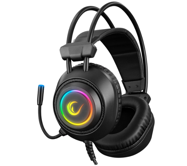 Rampage RM-K19 Raging Plus Nauszne Czarny