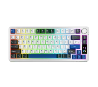 Klawiatura mechaniczna Rampage  Quell Pro LEOBOG Star Vector Biało-Czarny