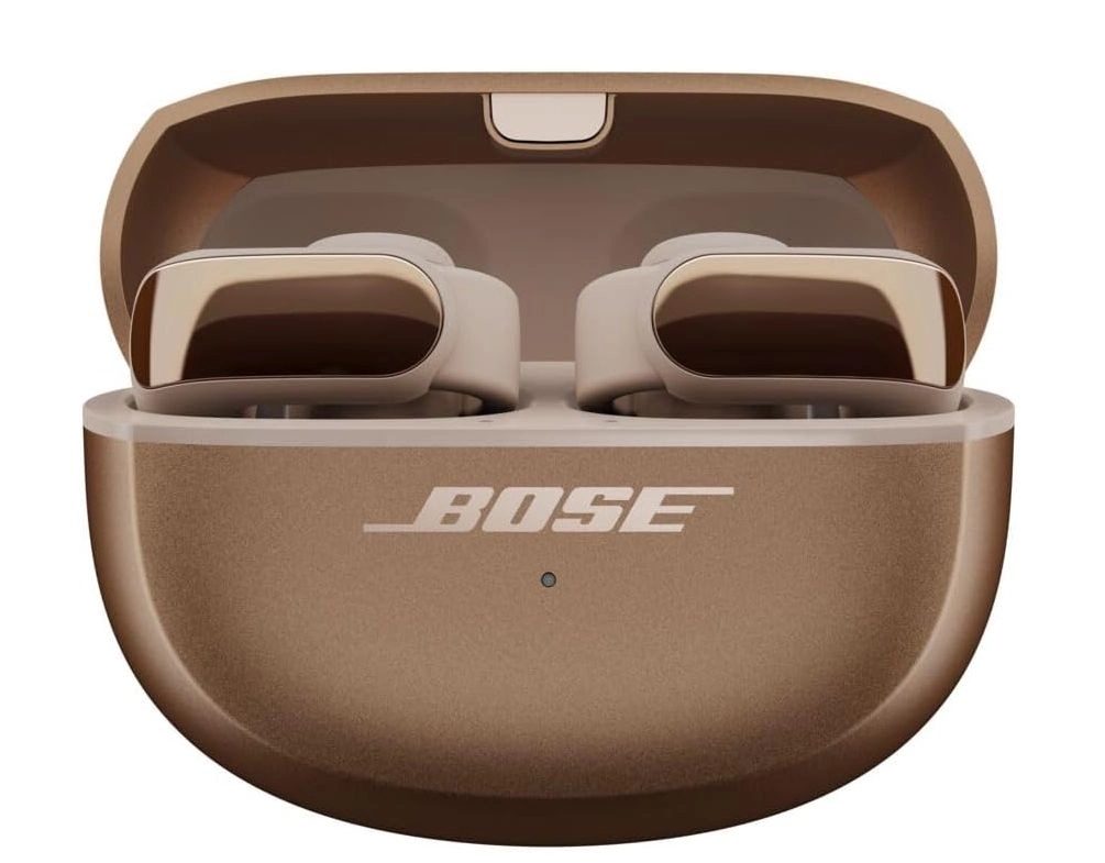 Słuchawki bezprzewodowe Bose Ultra Open o otwartej konstrukcji Douszne Bluetooth 5.3 Brązowo Piaskowy