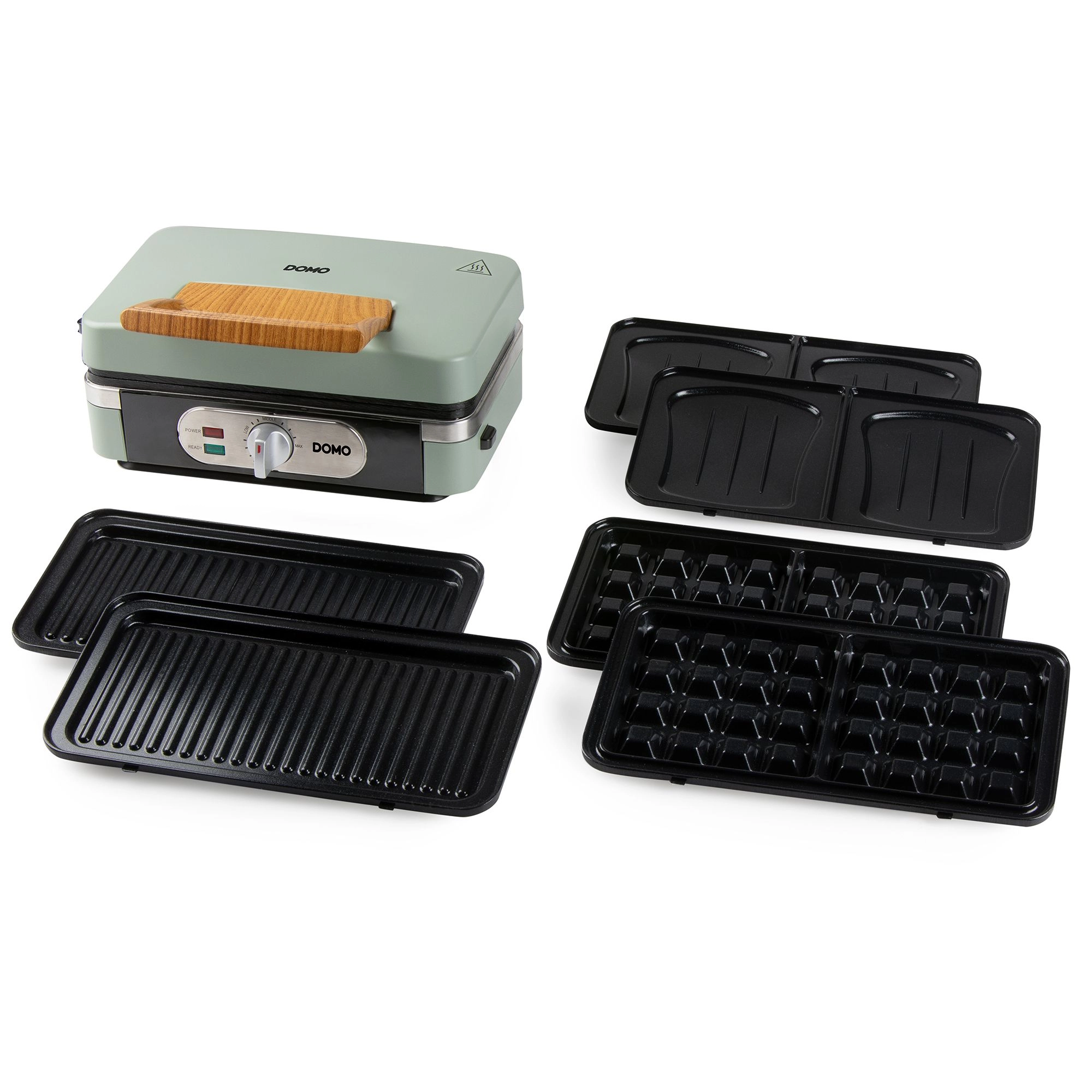 Opiekacz Domo DO9276C Gofry Muszle Panini 1100W