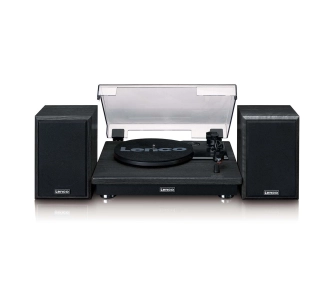 Gramofon Lenco LS-100BK Manualny Napęd paskowy Czarny