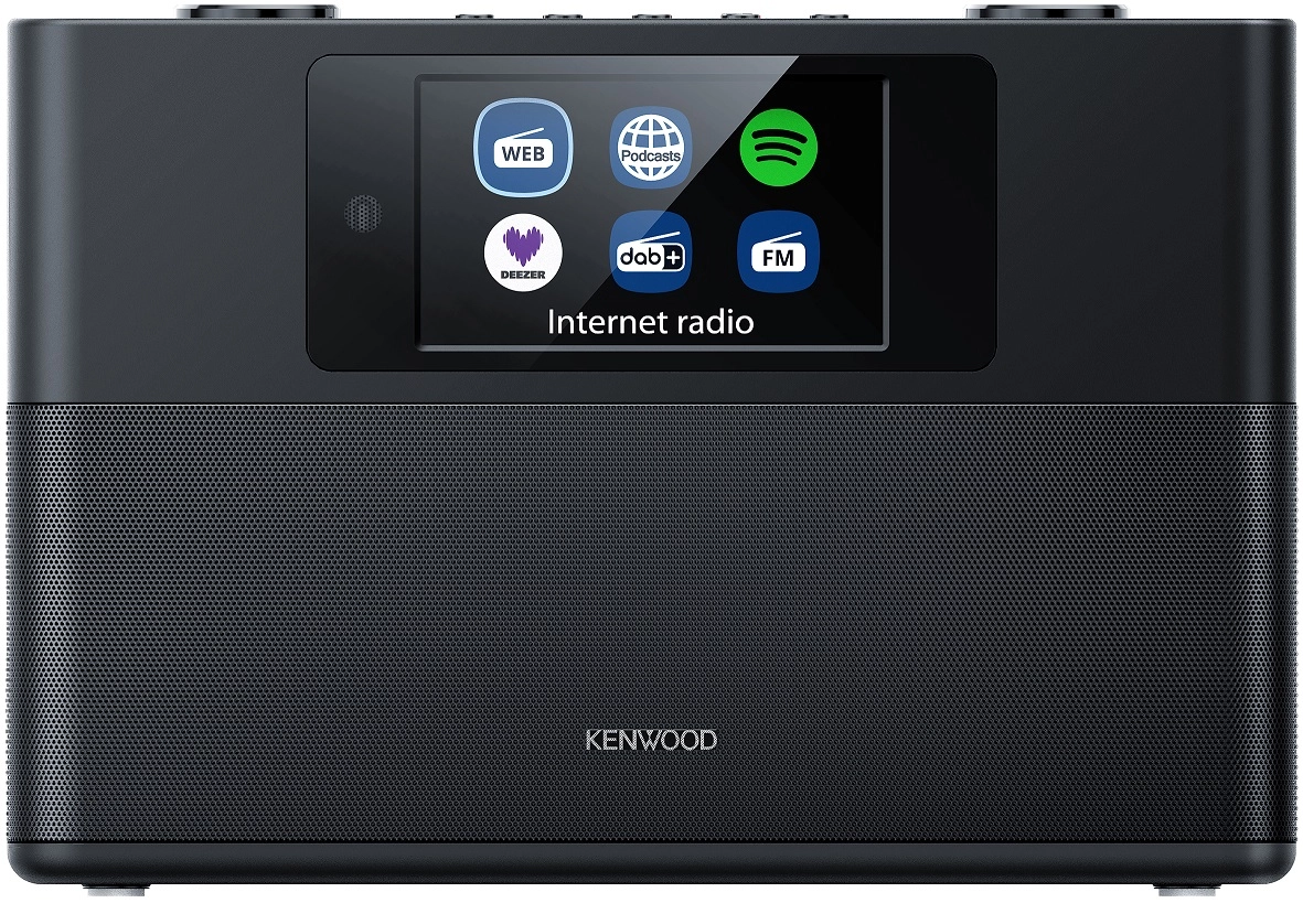 Radioodbiornik Kenwood CR-ST200S-B Radio FM DAB+ Internetowe Wi-Fi Bluetooth Czarny
