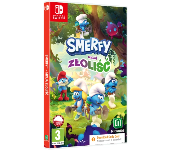 Smerfy Misja Złoliść Gra na Nintendo Switch