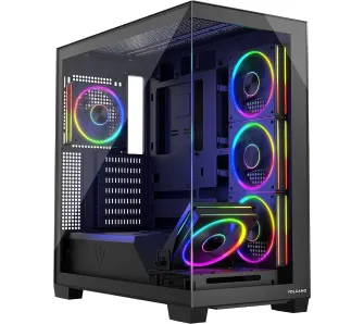 Obudowa MODECOM Volcano Stellar 5F ARGB Czarny