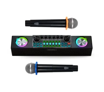 Zestaw karaoke Musicmate MM-SC500 SonicEdge 30W Bluetooth Czarny