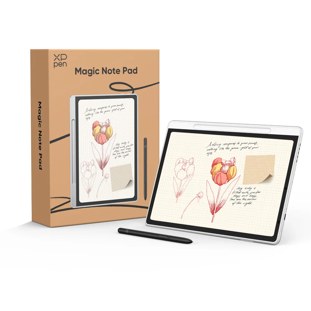 Tablet graficzny XP-Pen Magic Note Pad Srebrny