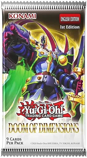 Karty do gry Konami Yu-Gi-Oh! TCG: Doom of Dimensions