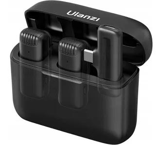 Mikrofon krawatowy Ulanzi J12 USB-C Czarny