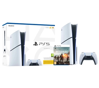 Konsola Sony PlayStation 5 Slim E Chassis (PS5) 1TB z napędem + Battlefield 6