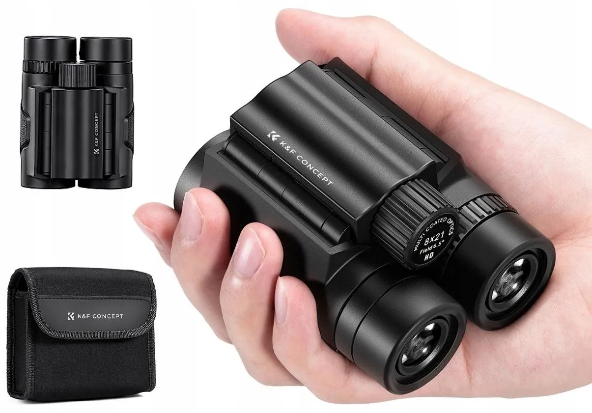 Lornetka K&F KF33.069 Zoom 8x21 Czarny