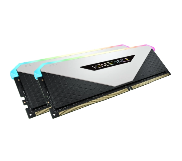 Corsair Vengeance RGB RT DDR4 16GB (2x8GB) 3200 CL16 Biały - Kup na Raty - RRSO 0%