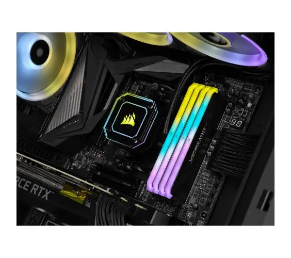 Corsair Vengeance RGB RT DDR4 32GB (2x16GB) 3200 CL16 Czarny - Kup na Raty - RRSO 0%