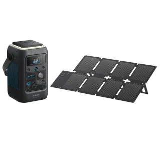 Anker Solix C300XDC 288Wh 300W + Panel solarny 60W - Kup na Raty - RRSO 0%