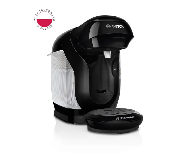 Ekspresy do kawy ciśnieniowe - Bosch Tassimo Style TAS112E Szerokość 17,1cm
