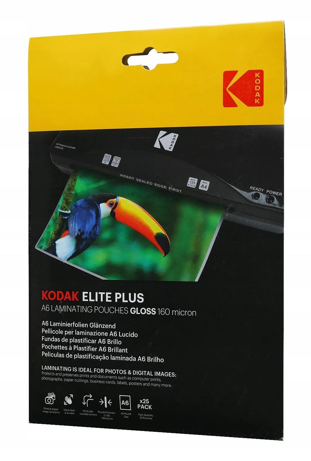 Folia laminacyjna Kodak CAT 3650-667 A6 160mik 25szt.