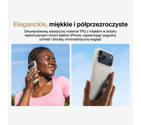 Belkin MSA036HQSA do iPhone 17 Pro Max magnetyczne żebrowane Piaskowy