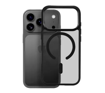 Etui Roobix Dusky MagSafe do iPhone 17 Pro Czarny matowy