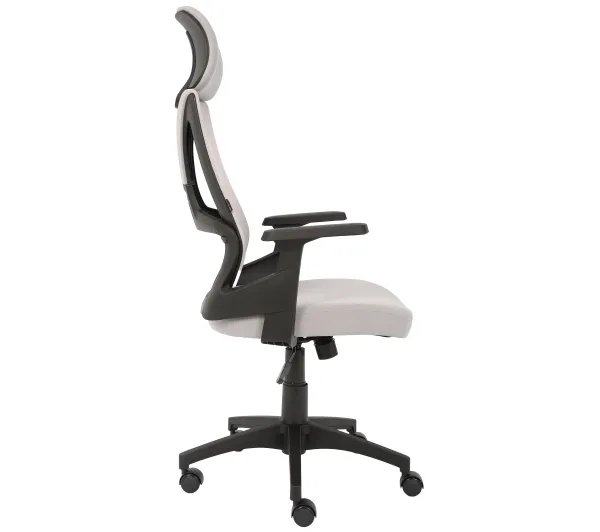 Cobra Office One HF305GY Biurowy do 150kg Tkanina Szary - Kup na Raty - RRSO 0%