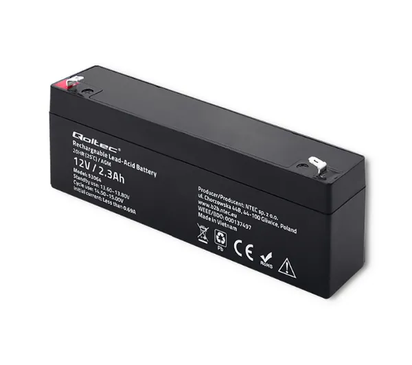 Qoltec 53064 AGM 12V 2.3Ah