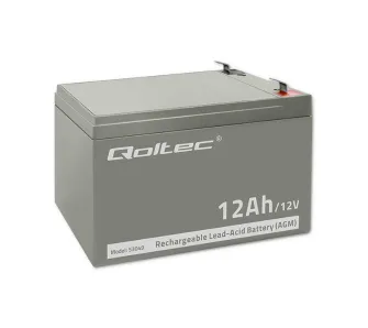 Akumulator Qoltec 53049 AGM 12V 12Ah