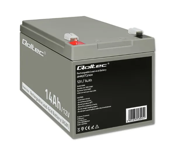 Qoltec 53045 AGM 12V 14Ah