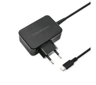 Ładowarka sieciowa Qoltec 51024 USB-C 65W Czarny